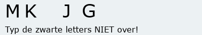 Bevestigingscode