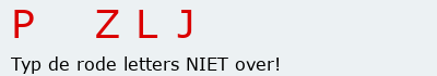 Bevestigingscode