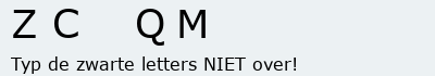 Bevestigingscode