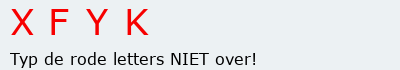 Bevestigingscode