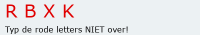 Bevestigingscode