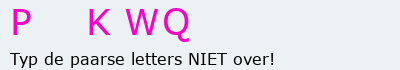 Bevestigingscode
