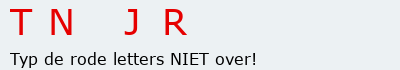 Bevestigingscode