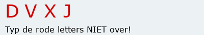 Bevestigingscode