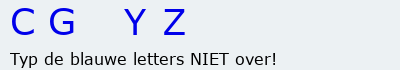 Bevestigingscode