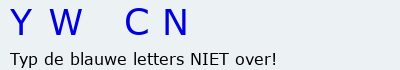 Bevestigingscode