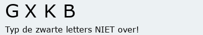 Bevestigingscode