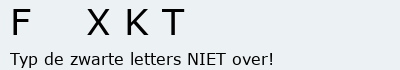 Bevestigingscode