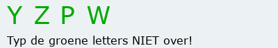 Bevestigingscode