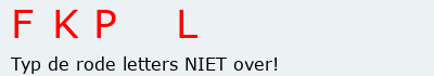 Bevestigingscode