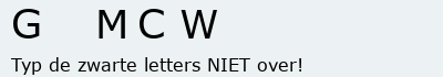 Bevestigingscode