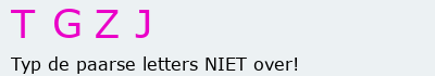 Bevestigingscode