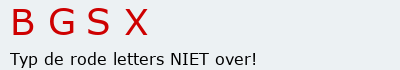 Bevestigingscode