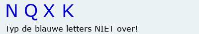 Bevestigingscode