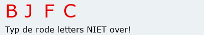 Bevestigingscode