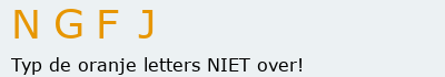 Bevestigingscode