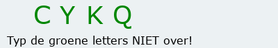 Bevestigingscode