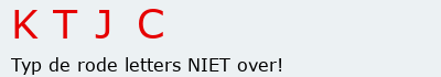 Bevestigingscode