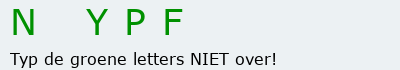 Bevestigingscode