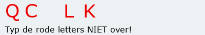 Bevestigingscode