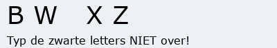 Bevestigingscode