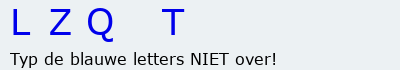 Bevestigingscode