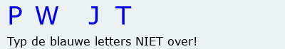 Bevestigingscode