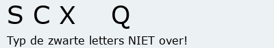 Bevestigingscode