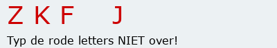 Bevestigingscode