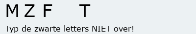 Bevestigingscode