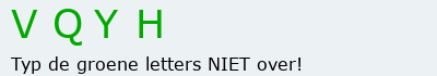 Bevestigingscode