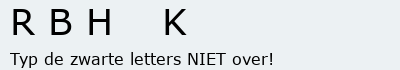 Bevestigingscode