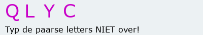 Bevestigingscode