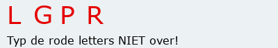 Bevestigingscode