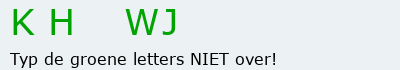 Bevestigingscode