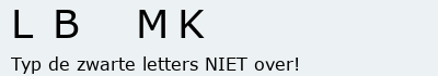 Bevestigingscode
