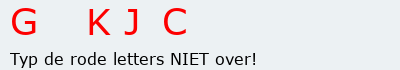 Bevestigingscode