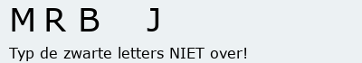 Bevestigingscode