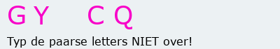 Bevestigingscode