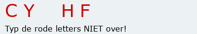 Bevestigingscode
