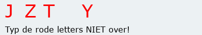 Bevestigingscode