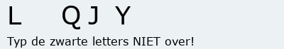 Bevestigingscode