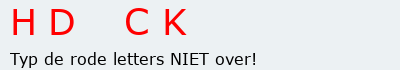 Bevestigingscode