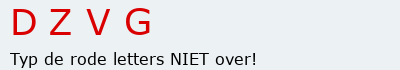 Bevestigingscode