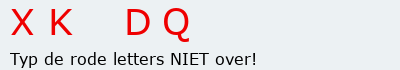 Bevestigingscode