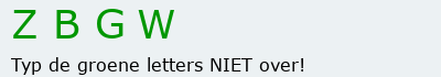 Bevestigingscode