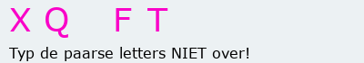 Bevestigingscode