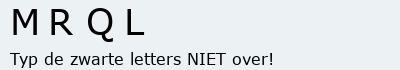 Bevestigingscode