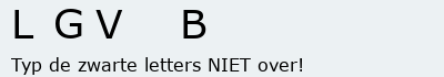 Bevestigingscode