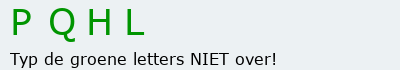 Bevestigingscode